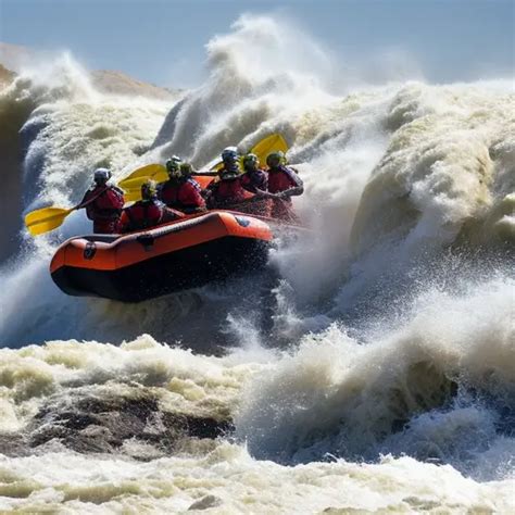 Daring Adventurers: Conquering Challenging River Rapids