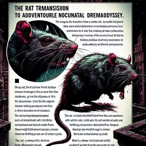 Deciphering Rat Dreams: Symbolism and Examination