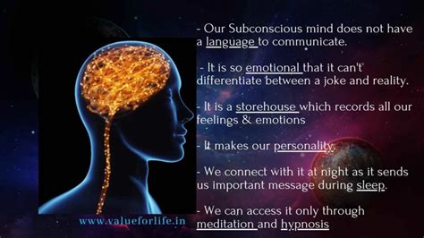 Deciphering the Language of the Subconscious Mind