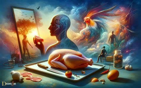 Deciphering the Profound Messages Portrayed by Uncooked Poultry Slice in One's Subconscious Realm