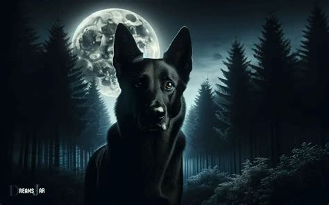 Deciphering the Symbolism of a Dark Canine in Oneiric Encounters