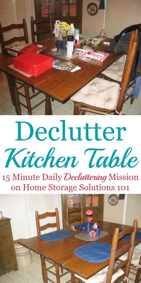 Decluttering: The First Step Toward an Organized Dining Area