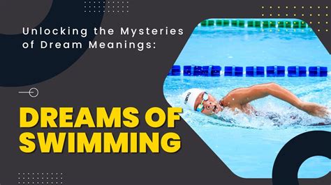 Decoding Dreams of Swimming and Diving: What Do They Signify?