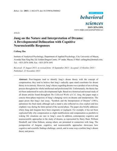 Decoding Significance of Dreams Associated with Hospitalization: Analyzing through a Jungian Lens