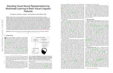 Decoding and Analyzing the Linguistic Representation of Subconscious Visualizations