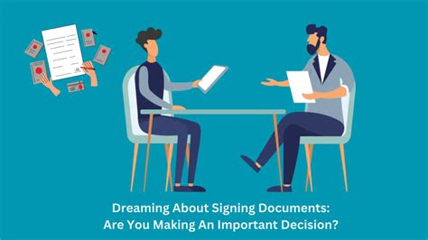 Decoding the Connection between Dreams of Document Signing and Decision-Making