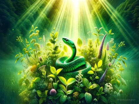 Decoding the Enigma of Green Serpents in Dreams