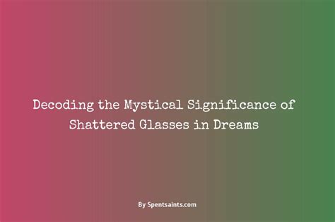 Decoding the Profound Significance of Spectacles in Your Dreams