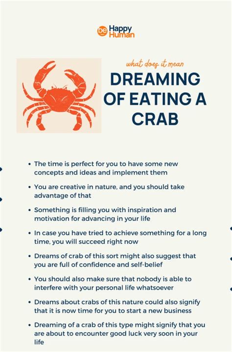 Decoding the Symbolic Meaning of Crab Bites in the Realm of Dreams