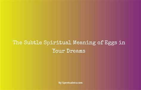 Decoding the Symbolic Meaning of Eggs in Dreams