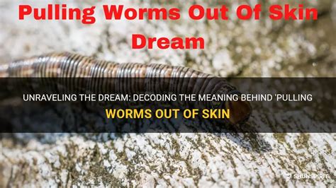 Decoding the Symbolism: Unraveling the Meaning Behind Worms in Dreams