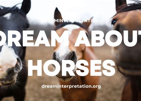 Decoding the Symbolism in Dreams of Equine Reproduction