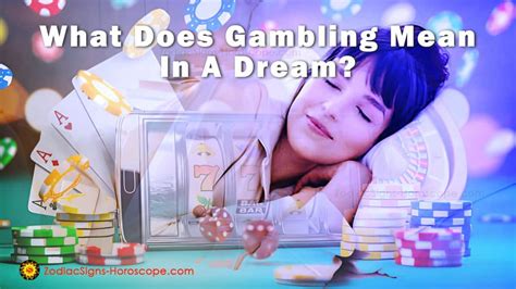 Decoding the Symbolism in Dreams of Gambling