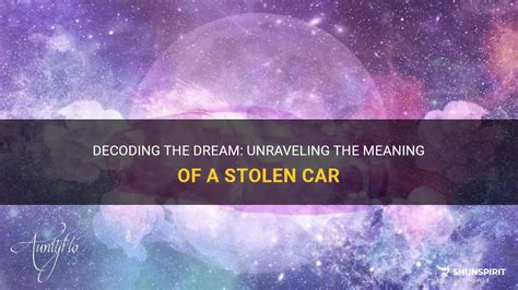 Decoding the Symbolism of Vehicle Components Stolen in Dreams