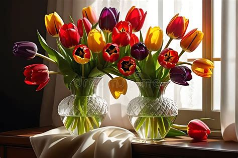 Delight Loved Ones with the Vibrant Charm of Sun-Kissed Tulips