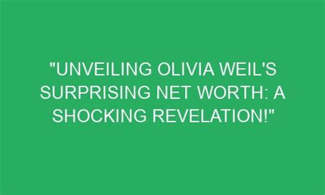 Delving into Olivia Gee's Financial Status