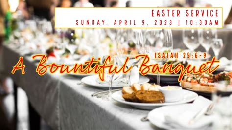 Desires for a Bountiful Banquet