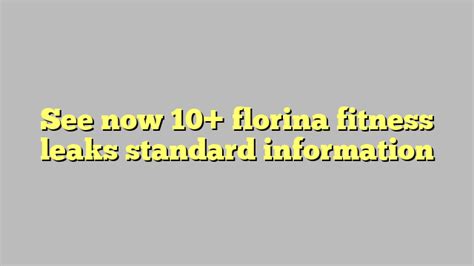 Details on Florina Vee's physical statistics