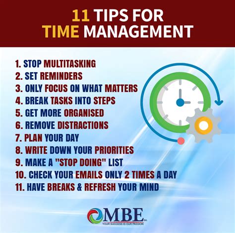 Develop Effective Time Management Skills