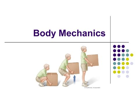 Developing Proper Body Mechanics