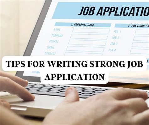 Developing a Strong Job Application