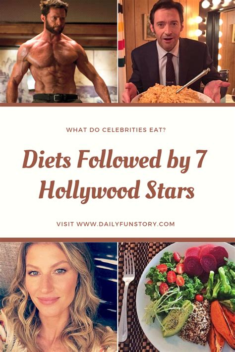 Diet and Nutrition of the Prominent Celebrity