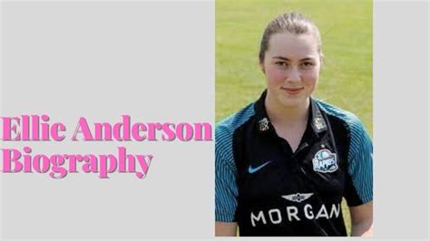 Discover Ellie Anderson's Life Story and Career Journey