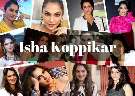 Discover Isha Koppikar's notable career accomplishments