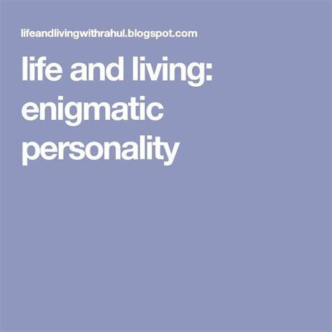 Discover the Age of the Enigmatic Personality