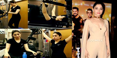 Discovering Tamannaah's Workout Regimen