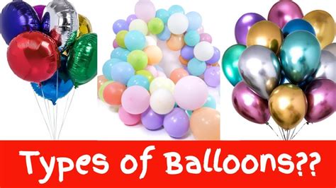 Discovering the Plethora of Balloon Varieties and Shapes