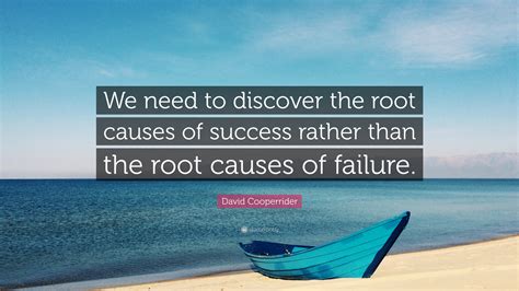 Discovering the roots of success