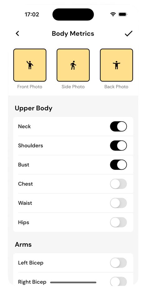 Distinctive Attributes and Body Metrics