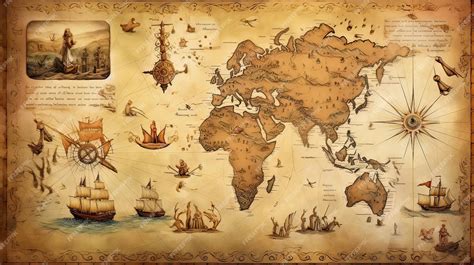 Diving Into Legends: Discovering the Enigmatic History behind the Map of Hidden Riches