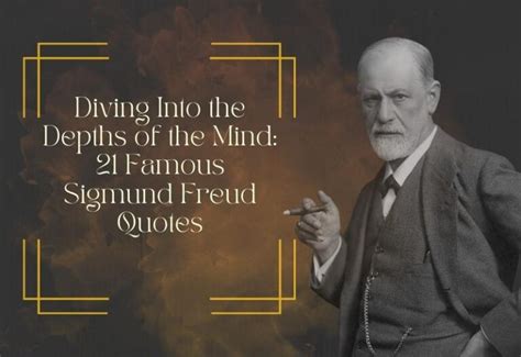 Diving into Sigmund Freud's Theories