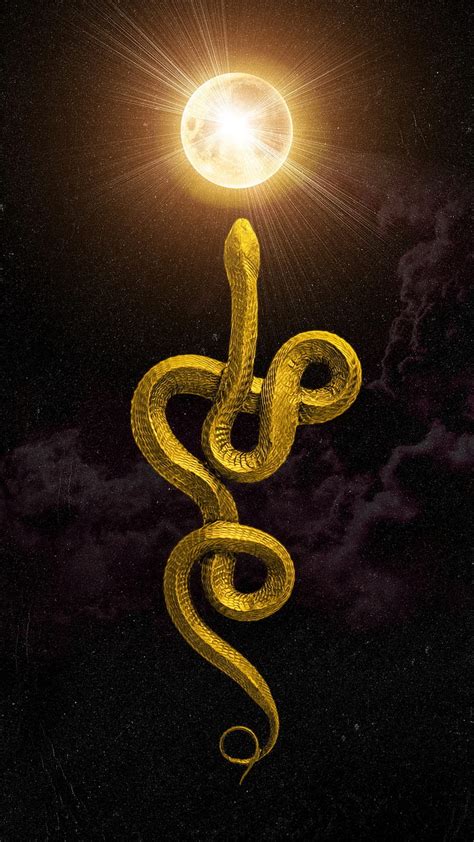 Diving into the Symbolism behind Visions of a Golden Serpent