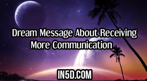 Dream Messages: Receiving Communication from the Beyond