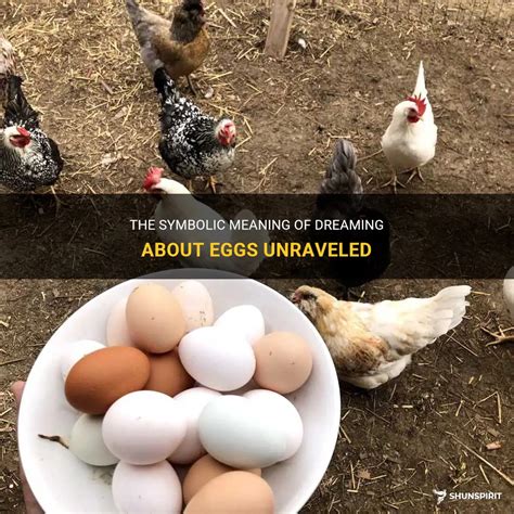 Dreaming of expelling uncooked eggs: What does it symbolize?