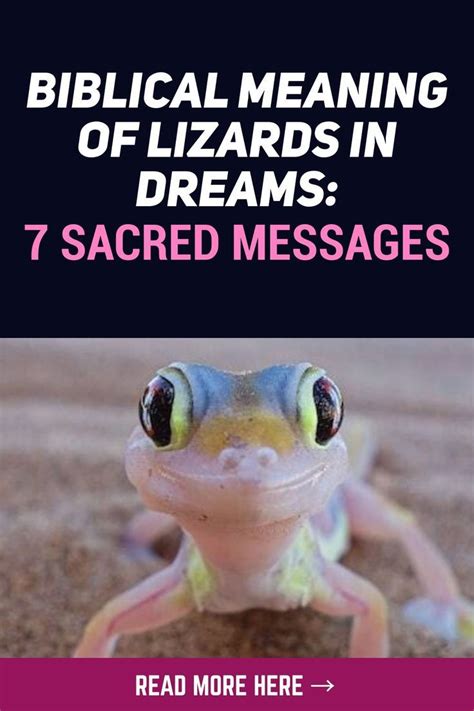 Dreams: The Symbolic Meaning of Lizards Explained