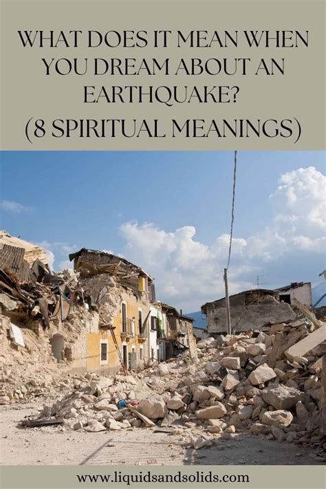 Dreams About Earthquakes: What Do They Signify?