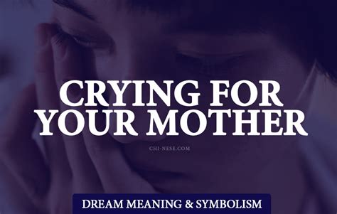 Dreams Involving a Tearful Expectant Mother: The Fascinating Symbolism