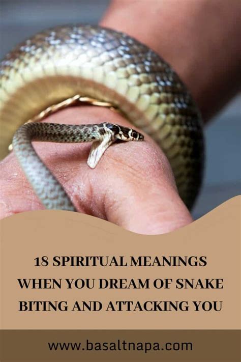 Dreams of Being Bitten by a Serpent - A Symbol of Transformation