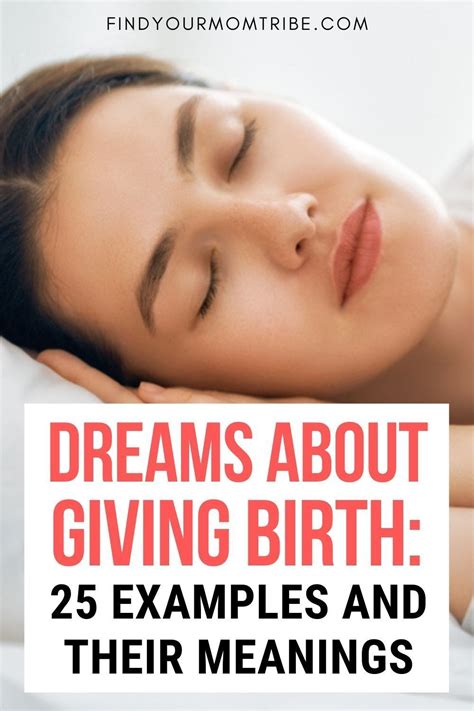 Dreams of Giving Birth: What Do They Signify?