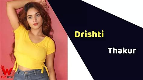 Drishti Thakur's Acting Career