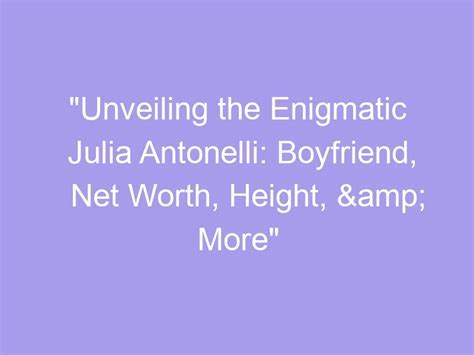 Early Life and Childhood of Julia Fontanelli