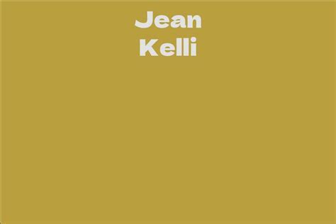 Early Life and Education Journey of Jean Kelli