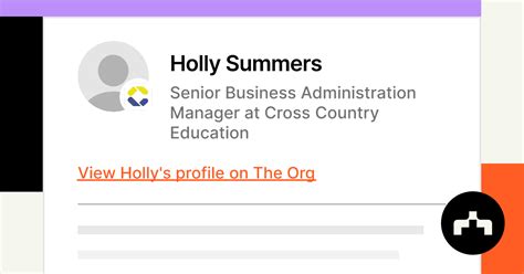 Early Life and Education of Holly Summers