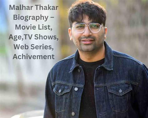 Early Life and Education of Malhar Thakar