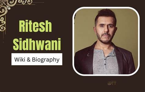 Early Life and Education of Ritesh Sidhwani