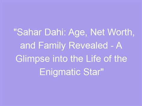 Early Years in the Life of the Enigmatic Star